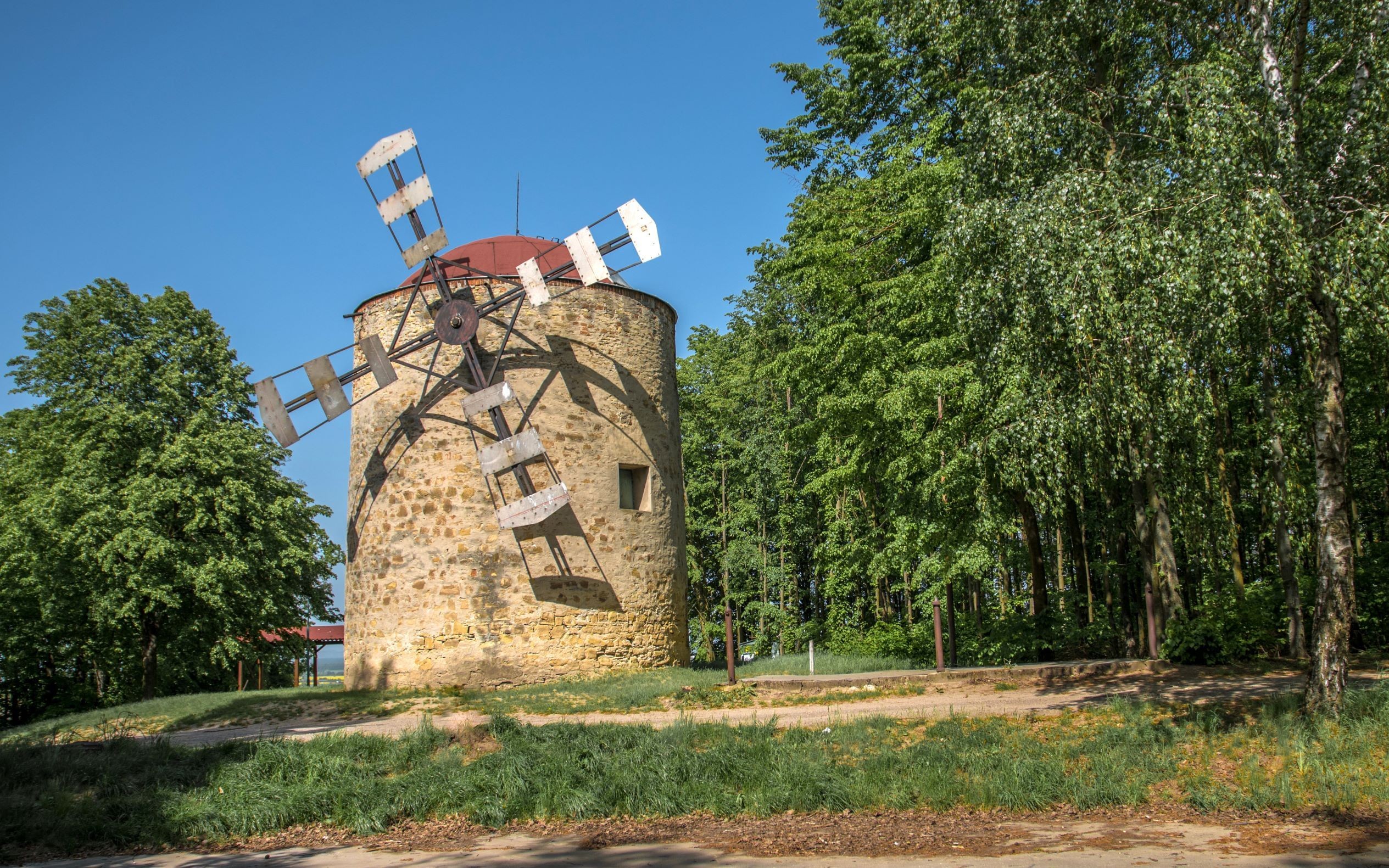 Historický veterný mlyn v Holíči